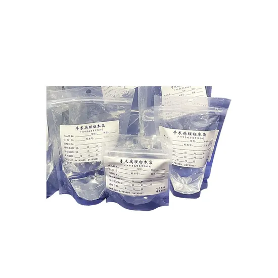 Sacs à échantillons