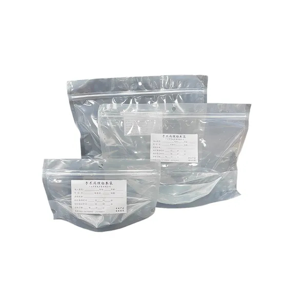 Sacs à échantillons