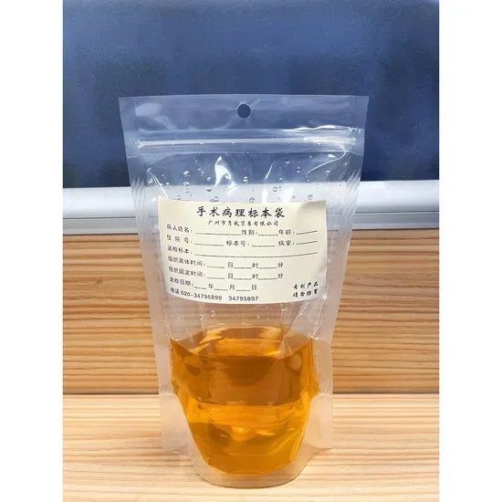 Sac de spécimen médical d'échantillon personnalisé en gros Utilisé pour un transport biologique sûr