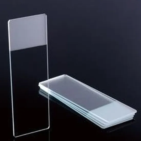 Microscope plat de haute qualité de haute qualité Verre utilisée pour l'examen de diapositive de pathologie